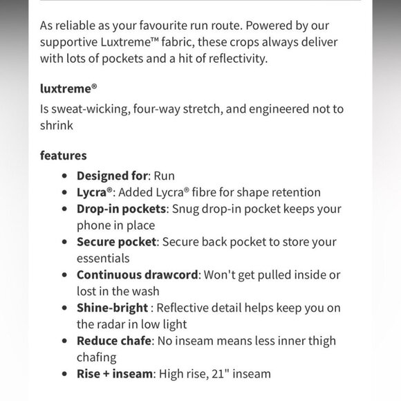 Lululemon Swift Speed High-Rise Crop 21"Heritage 365 Camo Crispin Green multi - Picture 15 of 16